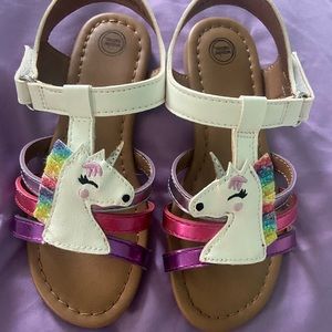 Unicorn sandals